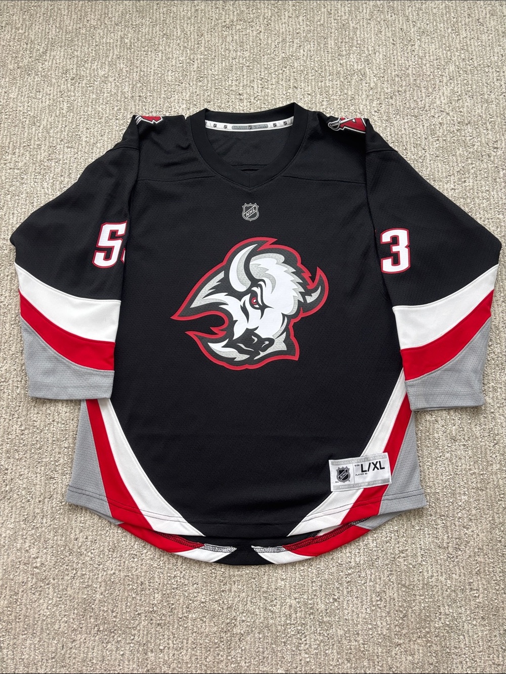 NHL Buffalo Sabres Jeff Skinner 53 Alternate Jersey Youth L/XL